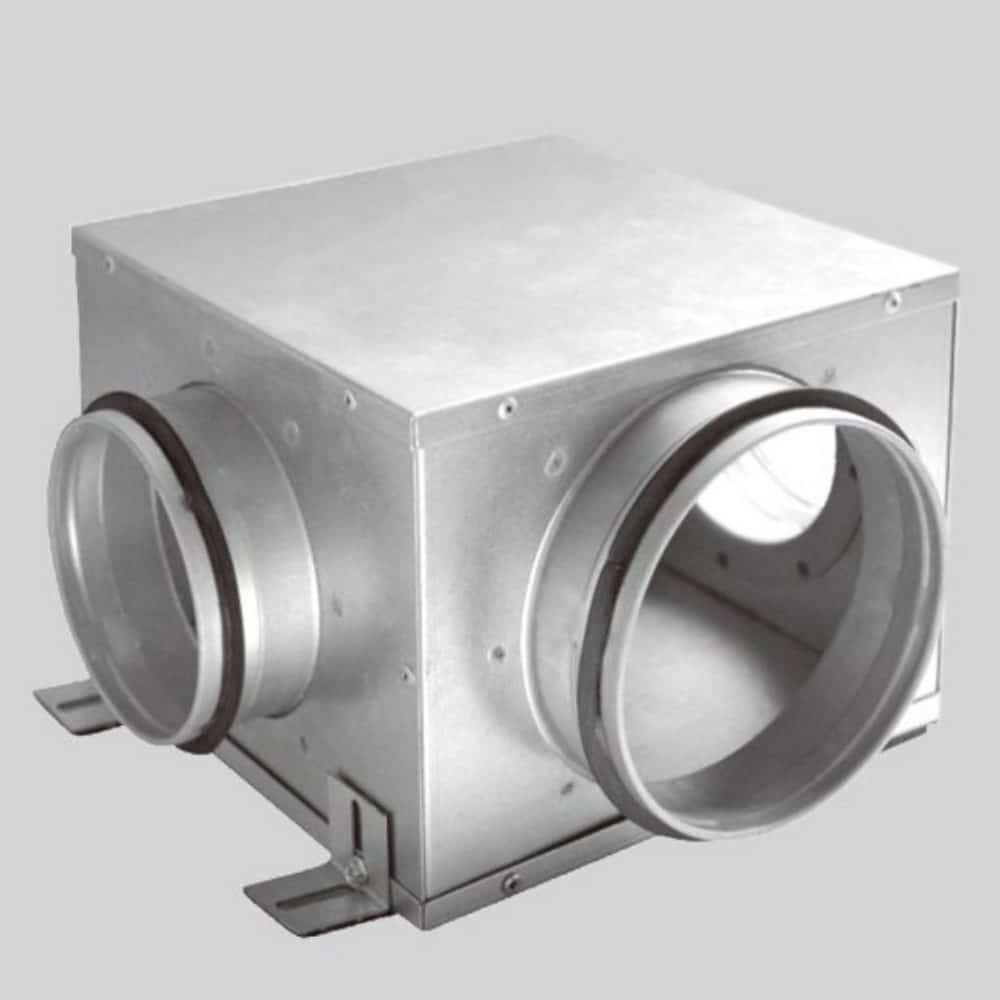 thumbnail image 2 of Tinman 20x20x20 Supply Air Duct Plenum – 26 Gauge Galvanized Steel Rectangle HVAC 2 of 6